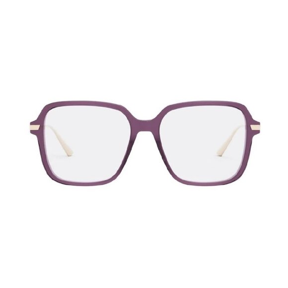 NEW DIOR VIOLET WOMEN SQUARE DIOR EYEGLASSES - Picture 2 of 3